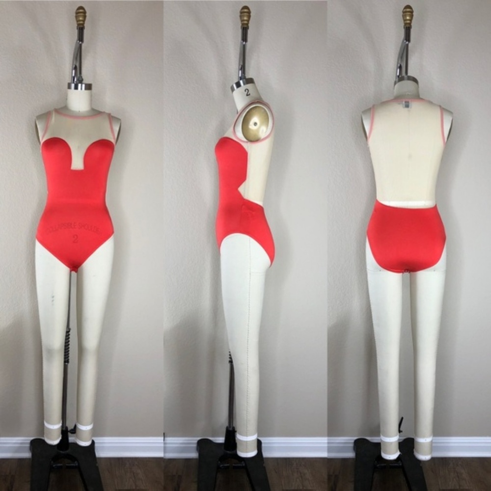 ASOS Extreme Sweetheart Mesh Bodysuit Sheer Backle - Picture 3 of 8